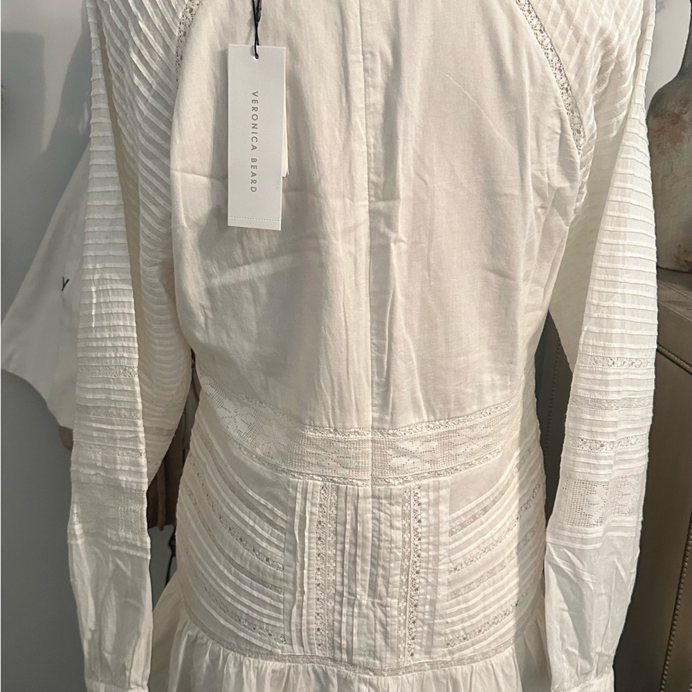 Veronica Beard Off-White Addilyn Dress - Picture 2 of 6